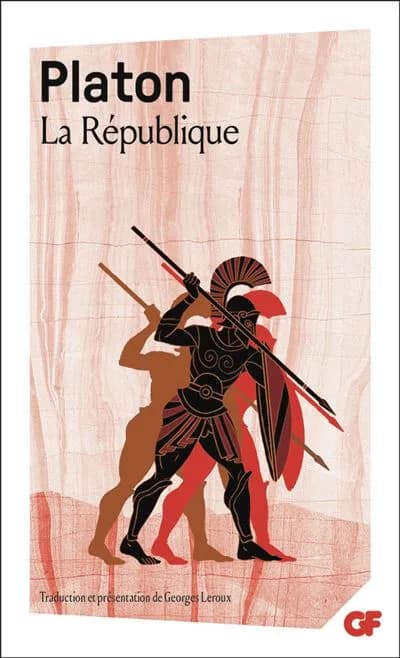 Cover of La République by Plato